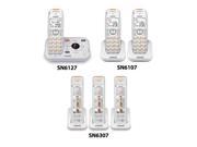 VTech SN6127 2 SN6107 3 SN6307 CareLine Cordless Answering System