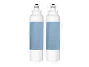 Aqua Fresh Replacement Water Filter for LG Models LSXS26326S LSXS26326W LSXS26366S LSXS26466S LTC20380SB LTC20380ST LTC20380SW LTC24380SB 2 Pack
