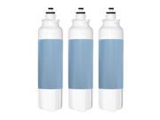 Aqua Fresh Replacement Water Filter for LG Models LSXS26326S LSXS26326W LSXS26366S LSXS26466S LTC20380SB LTC20380ST LTC20380SW LTC24380SB 3 Pack