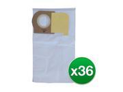 Replacement Vacuum Bag for Simplicity Models SWH 6 Type W 6 Pack