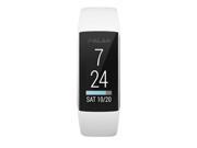 A360 White Small Fitness Tracker With Wrist Based Heart Rate