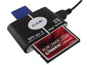 Zeikos ZE CR201 57 in 1 Memory Card Reader writer Usb Cable Included