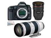 Canon EOS 5D Mark III 24 70mm F2.8 II 70 200mm F2.8 IS II ELITE LENS BUNDLE