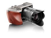 Hasselblad Lunar Mirrorless Digital Camera with 18 55mm Lens Brown Tuscan Leather