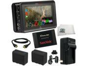 Atomos Ninja Blade 5 HDMI On Camera Monitor Recorder SanDisk 240GB Extreme Pro SSD 2 Spare Replacement NP F970 Batteries MORE