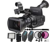Sony PMW 200 XDCAM HD422 Camcorder 11PC Accessory Kit. Includes 2 Replacement BPU 90 Batteries AC DC Rapid Home Travel Charger 3PC Filter Kit UV CPL FLD