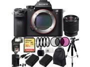 Sony Alpha a7R Mark II a7RII ILCE7RM2 B Mirrorless Camera with Sony FE 28 70mm f 3.5 5.6 OSS Lens 17PC Bundle. Includes SanDisk 32GB Extreme SDHC Memory Card