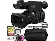 Panasonic HC X1000 4K 60p 50p Camcorder with High Powered 20x Optical Zoom and Professional Functions Black . Includes SanDisk 64GB Extreme SDHC Memory Card S