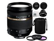 Tamron AF 17 50mm F 2.8 SP XR Di II VC Zoom Lens for Nikon DSLR 5PC Accessory Kit. Includes Manufacturer Accessories 3PC Filter Kit UV CPL FLD Lens Pouch