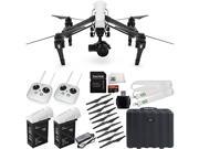 DJI Inspire 1 Pro with Dual Remotes EVERYTHING YOU NEED Kit. Includes Manufacturer Accessories Additional DJI Inspire 1 Transmitter Additional DJI Inspire 1