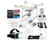 DJI Phantom 3 4K Quadcopter Virtual Reality Experience Essential Bundle