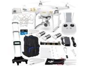 DJI Phantom 3 4K Quadcopter Ultimate Travel Backpack Bundle