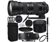 Sigma 150 600mm f 5 6.3 DG OS HSM Sports Lens for Canon EF 11PC Accessory Kit – Includes Sigma TC 1401 1.4x Teleconverter 4PC Macro Filter Set 1 2 4 10