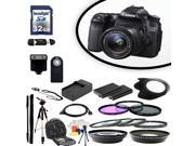Canon EOS 70D Digital SLR Camera With 18 55mm Lens Ultimate Accessory Bundle