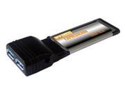 NEON 2 port USB 3.0 ExpressCard 34 Adapter High Speed Model C470 USB3 EC