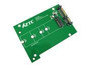 ZTC Thunder Board M.2 NGFF SSD to SATA III Board Adapter. Multi Size Fit with High Speed 6.0GB s. Model ZTC AD001