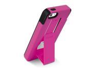 ISOUND Duraview 2 in 1 Polycarbonate Shock Absorbing Silicone Case for iPhone 5 Pink. Model ISOUND 5335