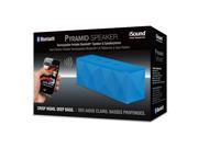 ISOUND Pyramid Rechargeable Portable Bluetooth Speaker Speakerphone Blue. Model ISOUND 5241