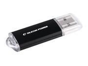 Silicon Power Ultima II I Series SP016GBUF2M01V1K 16GB USB 2.0 Flash Drive Black Model SP016GBUF2M01V1K