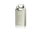 Silicon Power 8GB Silicon Power Touch T50 Zinc Alloy Compact USB Flash Drive Champagne Edition Model SP008GBUF2T50V1C