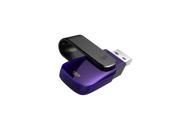 Silicon Power 16GB Blaze B31 USB3.0 Swivel Cap Flash Drive Black Purple Edition Model SP016GBUF3B31V1U