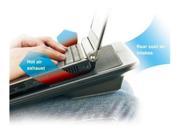 Cooler Master NotePal LapAir Laptop Lap Desk with Pillow Cushion and Cooling Fan Model R9 NBC LPAR GP