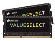 CORSAIR 16GB 2 x 8G ValueSelect DDR3 1333MHz PC3 10600 204 Pin Laptop Memory Model CMSO16GX3M2A1333C9
