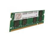 G.SKILL 2GB DDR2 667MHz PC2 5300 200 Pin Laptop Memory Model F2 5300CL5S 2GBSQ