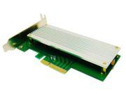 ZTC PCIe 4X 10G Adapter Converter Card Fits the SSD in the 2013 MacBook Pro or Air. Compatible Model SSDs are found in A1465 A1466 A1502 A1398. ZTC EX002