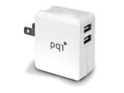 PQI i Charger Mini 18W Phone and Tablet USB Charger 2.4A 1.0A Output US Edition Model 6PCZ 009R0002A