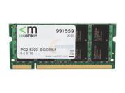 Mushkin Enhanced 2GB Essentials DDR2 PC2 5300 667MHz 200 Pin Laptop Memory Model 991559