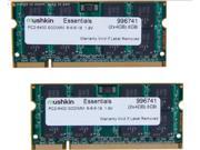 Mushkin Enhanced 8GB 2 x 4GB Essentials DDR2 PC2 6400 800MHz 200 Pin Laptop Memory Model 996741