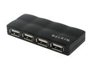 Belkin Hi Speed Type A 4 port USB 2.0 Mobile Hub Model F5U404PBLK