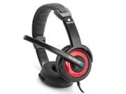 NGS USB Gaming Headphones with Microphone Color Black Red Model VOX600USB