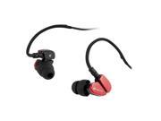 NGS Camaleon Sport Earphones Water Resistant Carry Case Color Red Model CAMALEON