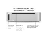 NewerTech 4.0TB miniStack MAX Storage Solution w Blu ray reader USB hub SD Card Reader Model NWTMSMXBD4.0TB7