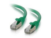 C2G 00833 9 ft. Cat6 Snagless Shielded STP Network Patch Cable Green
