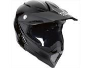 AGV AX 8 EVO Solid Black Off Road Motocross Helmet Size Small New