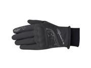 Alpinestars Stella C1 Windstopper Black Women s Motorcycle Glove Size XSmall