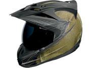 Icon Side Plate Kit for Variant Motorcycle Helmets Battlescar Convert Green