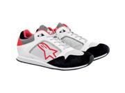 Alpinestars Classic Shoes White Red 6.5