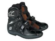 Alpinestars Tech 2 Black Motorcycle Boots Size US 6