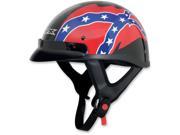 AFX FX 70 Rebel Motorcycle Helmet Black Rebel X Large