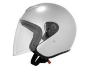 Cyber Helmets UT 21 Solid Motorcycle Helmet Light Silver X Small