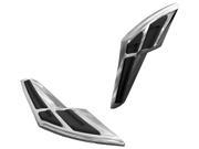 Kuryakyn 3916 CHROME TANK TRIM W KNEE PAD