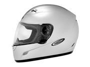 Cyber Helmets US 39 Solid Motorcycle Helmet Light Silver X Small