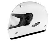 Cyber Helmets US 39 Solid Motorcycle Helmet White X Large