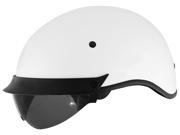 Cyber Helmets U 72 Solid Motorcycle Helmet White Large