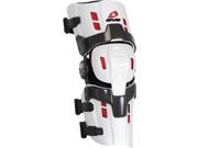 EVS RS 8 Pro Knee Brace White Red Small