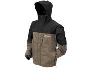 Frogg Toggs Toad Rage Motorcycle Jacket Stone Black XX Large